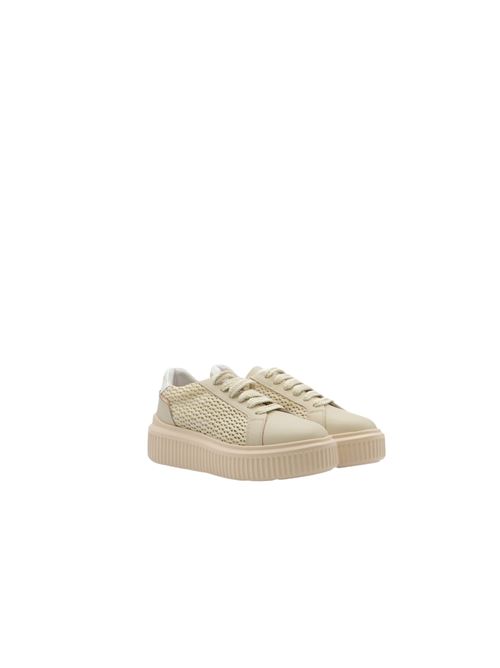 TENNIS PLATFORM AVORIO JANET & JANET | J574PRBEIGE